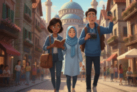 Ilustrasi: Penduduk migran mengalami kerentanan. Survei Sosial Ekonomi Nasional 2024 mengungkap 4 (empat) provinsi paling berisiko bagi migran.