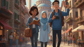 Ilustrasi: Penduduk migran mengalami kerentanan. Survei Sosial Ekonomi Nasional 2024 mengungkap 4 (empat) provinsi paling berisiko bagi migran.