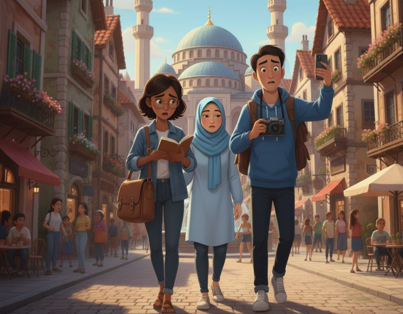 Ilustrasi: Penduduk migran mengalami kerentanan. Survei Sosial Ekonomi Nasional 2024 mengungkap 4 (empat) provinsi paling berisiko bagi migran.