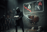 Ilustrasi AI: Peredaran rokok ilegal atau produk tanpa cukai resmi, terus menjadi masalah pelik yang merugikan keuangan negara sekaligus mengancam nyawa masyarakat.