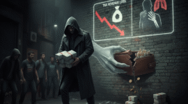 Ilustrasi AI: Peredaran rokok ilegal atau produk tanpa cukai resmi, terus menjadi masalah pelik yang merugikan keuangan negara sekaligus mengancam nyawa masyarakat.