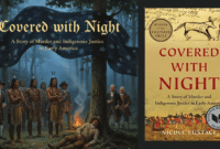 Buku Covered with Night: A Story of Murder and Indigenous Justice in Early America karya Nicole Eustace, dapat memberikan pelajaran bagi hukum di Indonesia. Buku ini menelusuri bagaimana dua sistem keadilan—hukum kolonial Inggris dan hukum adat penduduk asli—bertemu, bertabrakan.
