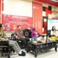 Diskusi Sorot Kamera Unram, Rabu (5/11/2025). (Dari Kanan) Ayu Riska Amelia, S.H.,M,H sebagai moderator, dan narasumber Dr. Zunureni, S.H., M.H., Dr. Rachman Maulana Kafrawi, S.H., M.H., dan Sirwani Yazid Bustami S.IP., MA. Foto: Dok. Sorot Kamera/Baiq Nurul Aini
