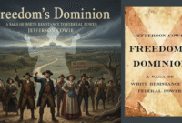 Buku Freedom’s Dominion: A Saga of White Resistance to Federal Power (2022) karya sejarawan Jefferson Cowie. Menelusuri sejarah panjang Barbour County, Alabama, sebagai miniatur pertarungan ideologis Amerika: antara kebebasan dan kekuasaan negara, antara hak individu dan keadilan sosial, antara kebanggaan kulit putih dan perjuangan hak sipil.