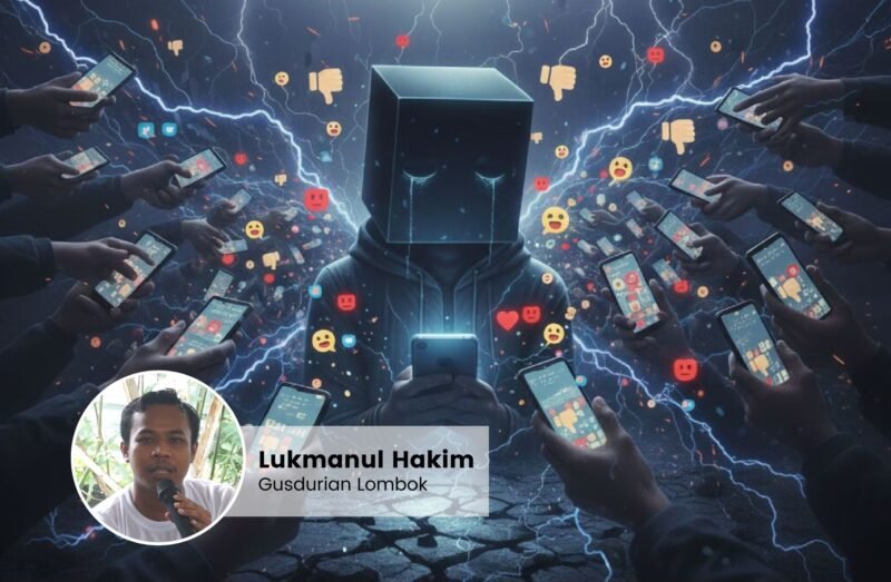 Ilustrasi: Hentikan Penghakiman Sosial Yang Melukai Kemanusiaan. Foto: Penulis/Lukmanul Hakim