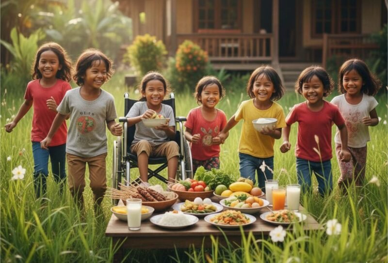 Ilustrasi: Kesenjangan Gizi Penduduk Indonesia 2025, Siapa yang Paling Tertinggal?