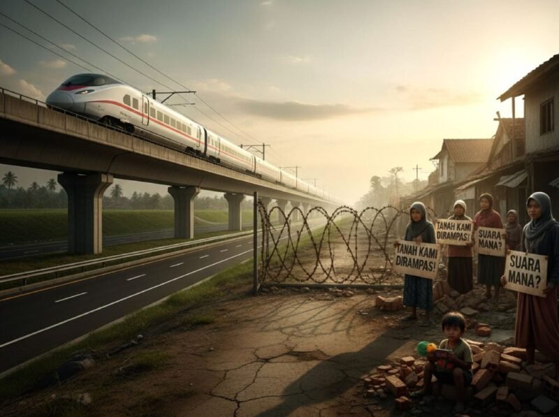 Ilustrasi: Ketimpangan Hukum dalam Proyek Whoosh, Studi Hukum Sosio-Legal