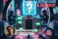 Like, Share, and Destroy, Cyberbullying di Era Influencer. Foto: Penulis/Agus Dedi Putrawan