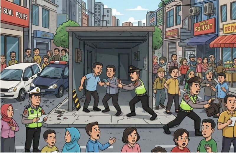 Ilustrasi: Lonjakan 38,5 Persen, Peta Merah Kriminalitas NTB, Wilayah Mana yang Paling Rawan.