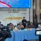 Kapolda Metro Jaya Irjen Pol Asep Edi Suheri (tengah) saat konferensi pers di Jakarta, Jumat (7/11/2025). Foto: ANTARAnews/Ilham Kausar.