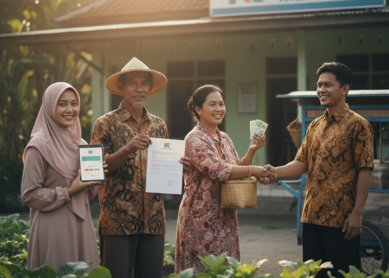 Ilustrasi: NTB Masuk 3 Besar Provinsi dengan Rumah Tangga Penerima Kredit Terbanyak