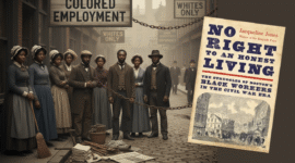 No Right to an Honest Living, Membongkar Mitos Kota Bebas di Amerika dalam buku No Right to an Honest Living: The Struggles of Boston’s Black Workers in the Civil War Era, ditulis oleh Jacqueline A. Jones.