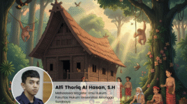 Ilustrasi: Kehidupan masyarakat Adat. Foto: Penulis/Alfi Thoriq Al Hasan