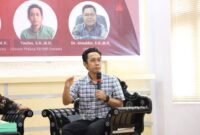 Taufan, Ahli Pidana Universitas Mataram, dalam Diskusi publik 