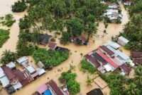 Banjir yang melanda wilayah di Provinsi Aceh. Foto: ANTARA