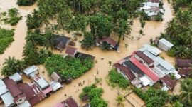 Banjir yang melanda wilayah di Provinsi Aceh. Foto: ANTARA