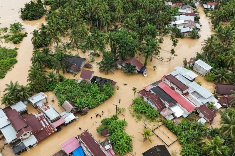 Banjir yang melanda wilayah di Provinsi Aceh. Foto: ANTARA