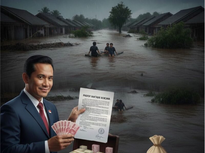 Ilustrasi: Korupsi di Tengah Duka Bencana