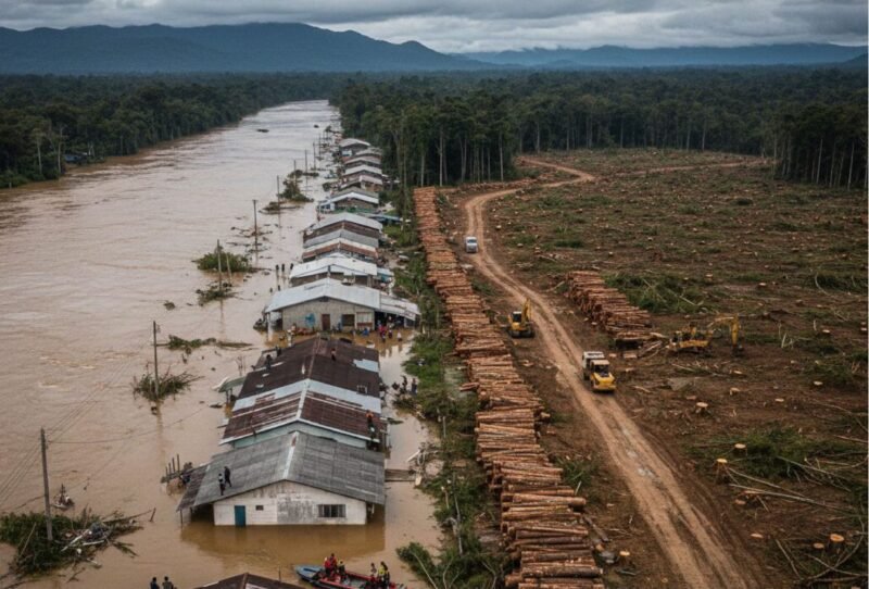 Ilustrasi: Mengakhiri Bencana, Menata Kebijakan Deforestasi