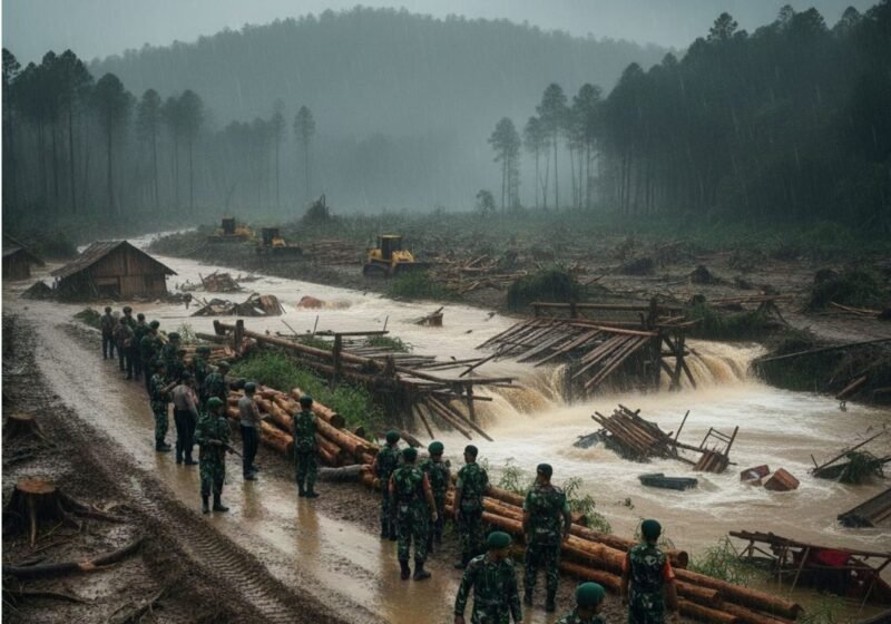 Ilustrasi: Penegakan Hukum Sebagai Upaya Menjaga Hutan
