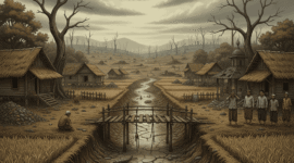 Ilustrasi: Retaknya Ikatan Manusia–Tuhan–Alam: Membaca Kembali Krisis Ekologi di Desa Pandan Indah