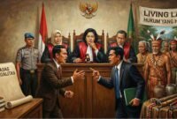 Ilustrasi: Living Law, Menakar Keseimbangan Asas Legalitas dan Keadilan Masyarakat