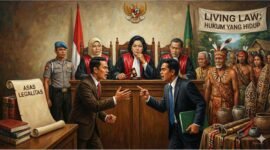Ilustrasi: Living Law, Menakar Keseimbangan Asas Legalitas dan Keadilan Masyarakat