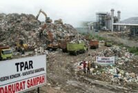 Ilustrasi: TPAR (Tempat Pemrosesan Akhir Regional) Kebon Kongok dalam kondisi penuh dan upaya Revolusi Pengelolaan Sampah NTB Menuju Energi Baru.