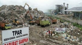 Ilustrasi: TPAR (Tempat Pemrosesan Akhir Regional) Kebon Kongok dalam kondisi penuh dan upaya Revolusi Pengelolaan Sampah NTB Menuju Energi Baru.