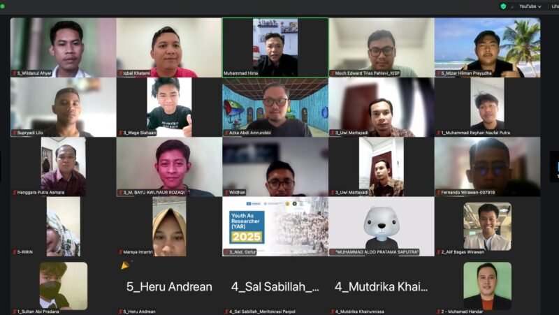 Akademi Politik dan Kebijakan (APK) yang diselenggarakan oleh Komite Independen Sadar Pemilu (KISP), melalui Zoom Meeting pada 17 - 18 Januari 2026.. Foto: Dokumen Pribadi Wihdanul Ahyar