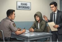 Ilustrasi: Wajah Baru Advokat dalam KUHAP 2025, Bukan Sekadar Pelengkap, Tapi Penegak Hukum Sejajar