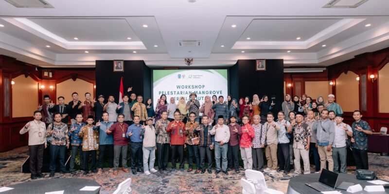 Badan Perencanaan Pembangunan Daerah (BAPPEDA) Provinsi Nusa Tenggara Barat menggelar Workshop Pelestarian Mangrove Berkelanjutan. Kegiatan berlangsung di Hotel Lombok Raya Mataram, Kamis, 26 Februari 2026. Foto: Dok. Istimewa