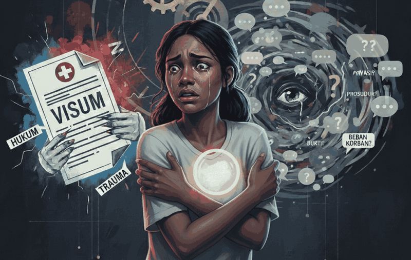 Ilustrasi: Urgensi dan Polemik Visum bagi Korban Kekerasan Seksual