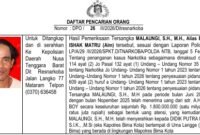 Direktorat Reserse Narkoba (Ditresnarkoba) Kepolisian Daerah Nusa Tenggara Barat (Polda NTB)  resmi mengeluarkan surat Daftar Pencarian Orang (DPO) terhadap seorang pria bernama A. Hamid alias Boy.