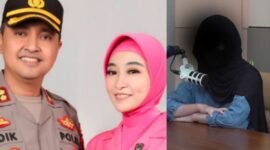 Foto Mantan Kapolres Bima Kota Didik Putra Kuncoro, Istrinya Mira, dan Korban Bunga (nama samaran)