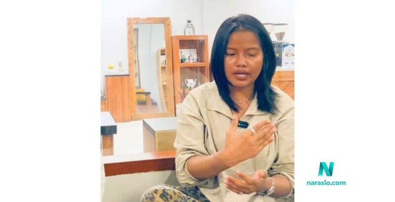 Uswatun Hasanah alias Badai NTB pada kesempatan wawancara di Kota Mataram, NTB, Minggu 1 Maret 2026. Foto: Dok. Istimewa