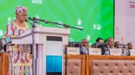 Agenda Konferensi Tingkat Menteri ke-14 Organisasi Perdagangan Dunia yang berlangsung pada 26–29 Maret 2026 di Yaounde, Cameroun.