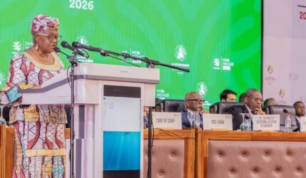 Agenda Konferensi Tingkat Menteri ke-14 Organisasi Perdagangan Dunia yang berlangsung pada 26–29 Maret 2026 di Yaounde, Cameroun.