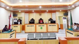 Sidang Putusan Praperadian Badai NTB. Foto : Koalisi Anti Kriminalisasi Aktivis NTB