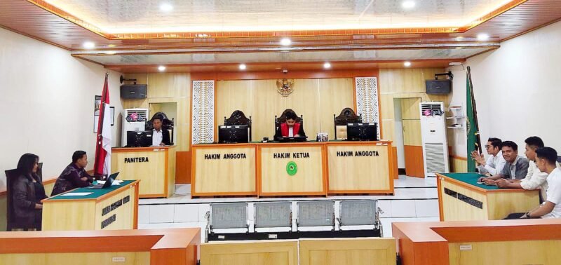 Sidang Putusan Praperadian Badai NTB. Foto : Koalisi Anti Kriminalisasi Aktivis NTB
