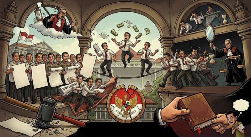 Ilustrasi : Kejaksaan Bukan Debt Collector, Menggugat Devaluasi Hukum Pidana di NTB