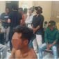 Penahanan 8 orang warga Desa Parangina di Polres Bima Kota. Foto : Dok. Istimewa