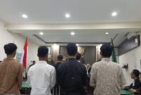 Pengadilan Negeri Mataram vonis aktivis demokrasi pada Rabu (22/4/2026), yang terlibat dalam aksi refleksi besar-besaran pada 30 Agustus 2025 lalu. Foto: Dok. Istimewa