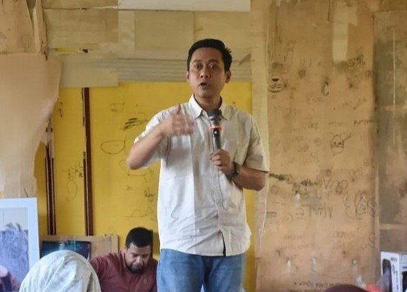 Direktur LPW NTB, Taufan, Soroti Dominasi Sektor Informal Buruh Kita Masih Terjebak dalam Ketidakpastian Ekonomi. Foto: Dok. Istimewa