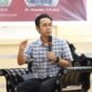 Taufan, Dosen Hukum Pidana Universitas Mataram pada kesempatan menjadi Narasumber program Sorot Kamera FHISIP Unram. Foto: Dok. Istimewa.