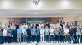 Pelantikan Pengurus  Ikatan Mahasiswa Bima (IMBI) Mataram pada Kamis, 21 Mei 2026 bertempat di Aula Handayani Dinas Pendidikan dan Olahraga (Dikpora) Provinsi Nusa Tenggara Barat (NTB). Foto : Dok. Istimewa Narasio.com / Aminah