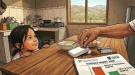 Konsumsi Rokok di NTB Geser Anggaran Protein, Berada di Posisi Tiga Besar Pengeluaran Warga. Ilustrasi: Gemini AI