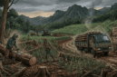 Ilustrasi : Illegal Logging di Bima, Antara Ancaman Hukum dan Realita Lapangan
