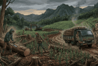 Ilustrasi : Illegal Logging di Bima, Antara Ancaman Hukum dan Realita Lapangan