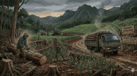 Ilustrasi : Illegal Logging di Bima, Antara Ancaman Hukum dan Realita Lapangan